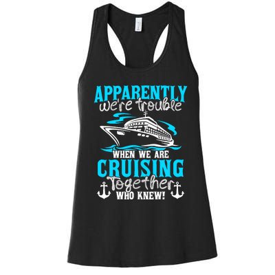 Family Matching Cruise Vacation Cruising Cruise Family Women's Racerback Tank