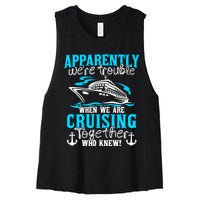 Family Matching Cruise Vacation Cruising Cruise Family Women's Racerback Cropped Tank