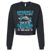 Family Matching Cruise Vacation Cruising Cruise Family Cropped Pullover Crew