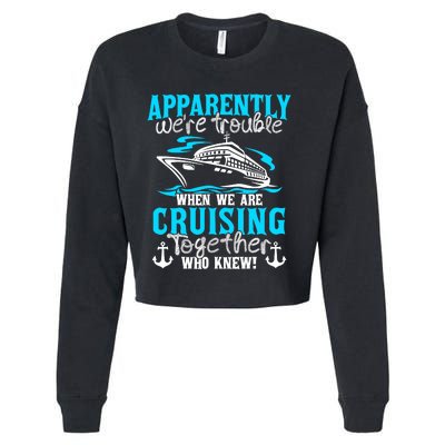 Family Matching Cruise Vacation Cruising Cruise Family Cropped Pullover Crew