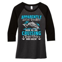 Family Matching Cruise Vacation Cruising Cruise Family Women's Tri-Blend 3/4-Sleeve Raglan Shirt