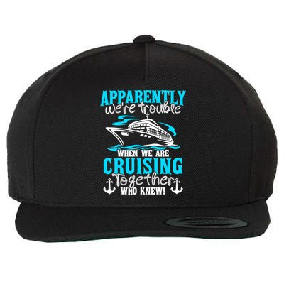 Family Matching Cruise Vacation Cruising Cruise Family Wool Snapback Cap