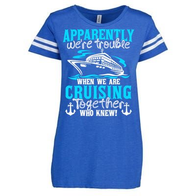 Family Matching Cruise Vacation Cruising Cruise Family Enza Ladies Jersey Football T-Shirt