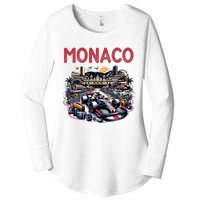 Formula Monaco City Monte Carlo Circuit Racetrack Travel Women's Perfect Tri Tunic Long Sleeve Shirt