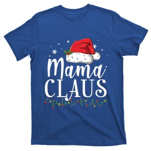 Funny Mama Claus Christmas Gift Pajamas Santa Gift T-Shirt