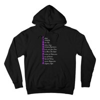 Fibromyalgia Meaning Chronic Pain Fibro Awareness Hoodie