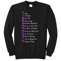 Fibromyalgia Meaning Chronic Pain Fibro Awareness Sweatshirt