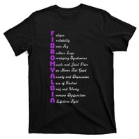 Fibromyalgia Meaning Chronic Pain Fibro Awareness T-Shirt