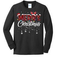 Funny Merry Christmas Lights Xmas Family Kids Long Sleeve Shirt