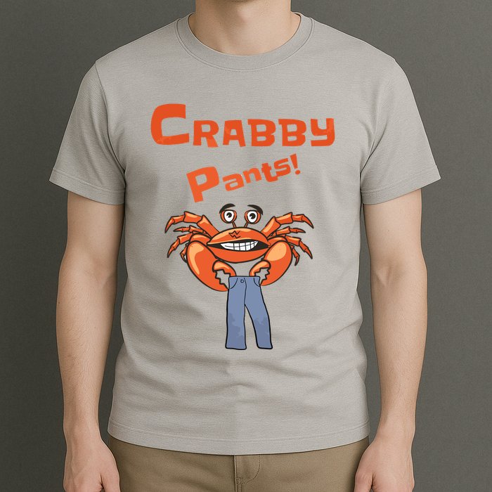 Funny Meme Crabby Pants With Crab T-Shirt