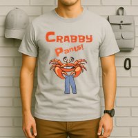Funny Meme Crabby Pants With Crab T-Shirt