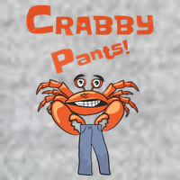 Funny Meme Crabby Pants With Crab T-Shirt