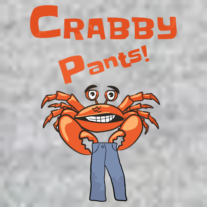 Funny Meme Crabby Pants With Crab T-Shirt
