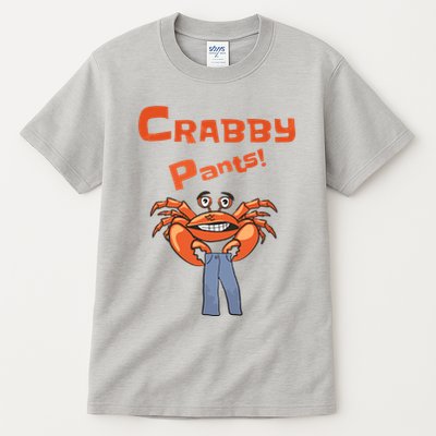 Funny Meme Crabby Pants With Crab Tall T-Shirt
