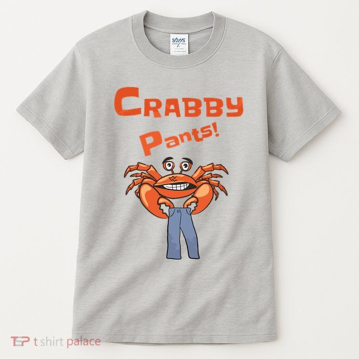 Funny Meme Crabby Pants With Crab Tall T-Shirt