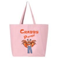 Funny Meme Crabby Pants With Crab 25L Jumbo Tote