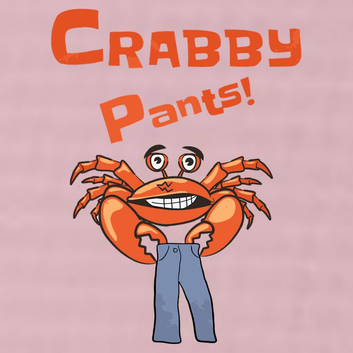 Funny Meme Crabby Pants With Crab 25L Jumbo Tote