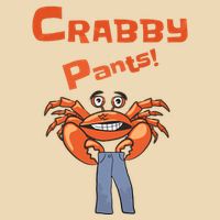Funny Meme Crabby Pants With Crab Zip Tote Bag