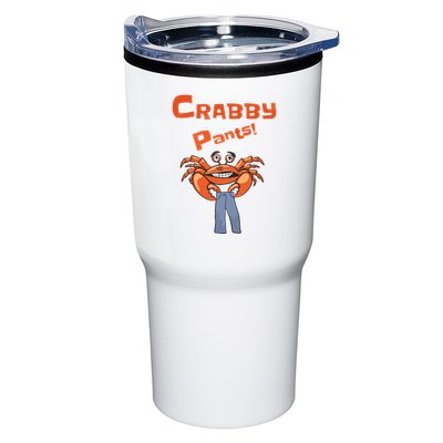 Funny Meme Crabby Pants With Crab Tumbler