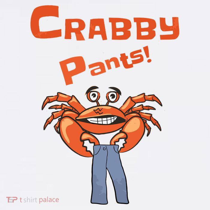 Funny Meme Crabby Pants With Crab Baby Bodysuit
