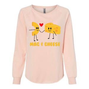 Funny Mac & Cheese Love Food Cute Veggie Gift Womens California Wash Sweatshirt