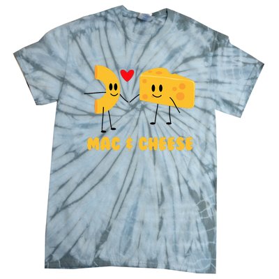 Funny Mac & Cheese Love Food Cute Veggie Gift Tie-Dye T-Shirt