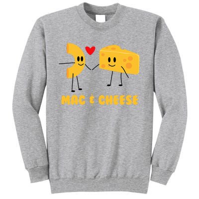 Funny Mac & Cheese Love Food Cute Veggie Gift Tall Sweatshirt