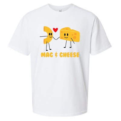 Funny Mac & Cheese Love Food Cute Veggie Gift Sueded Cloud Jersey T-Shirt