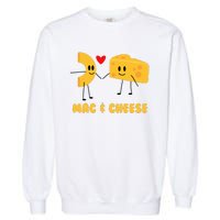 Funny Mac & Cheese Love Food Cute Veggie Gift Garment-Dyed Sweatshirt