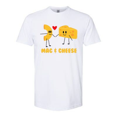 Funny Mac & Cheese Love Food Cute Veggie Gift Softstyle CVC T-Shirt