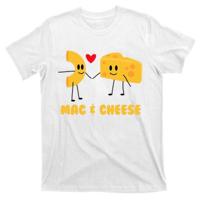 Funny Mac & Cheese Love Food Cute Veggie Gift T-Shirt