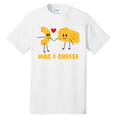 Funny Mac & Cheese Love Food Cute Veggie Gift Tall T-Shirt