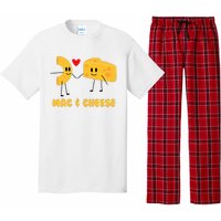 Funny Mac & Cheese Love Food Cute Veggie Gift Pajama Set