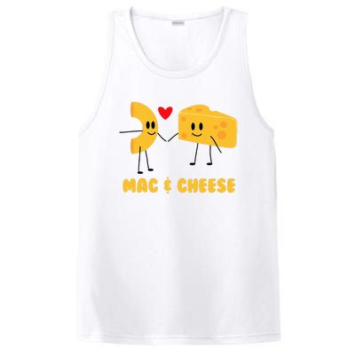 Funny Mac & Cheese Love Food Cute Veggie Gift PosiCharge Competitor Tank