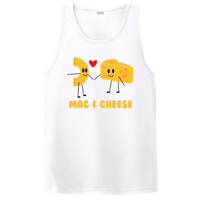 Funny Mac & Cheese Love Food Cute Veggie Gift PosiCharge Competitor Tank