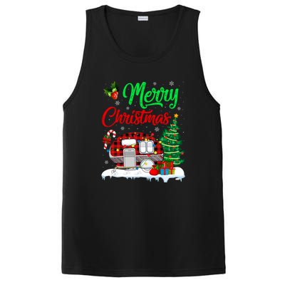 Funny Matching Camping Lighting Santa Camper RV ChristmasGift PosiCharge Competitor Tank