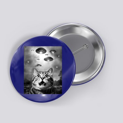 Funny Meme Cat Selfie With Alien Ufos Funny Cat Lovers Aliens Ufo Button