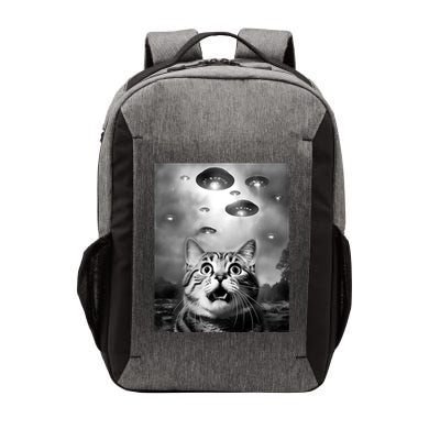 Funny Meme Cat Selfie With Alien Ufos Funny Cat Lovers Aliens Ufo Vector Backpack