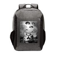Funny Meme Cat Selfie With Alien Ufos Funny Cat Lovers Aliens Ufo Vector Backpack