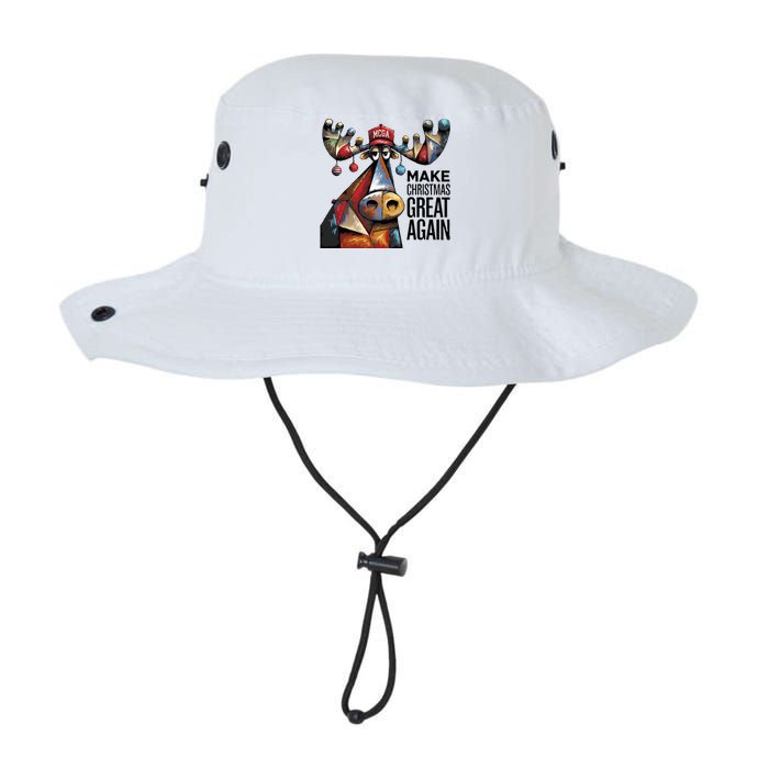 Funny Make Christmas Great Again Moose Trump Election Win Legacy Cool Fit Booney Bucket Hat