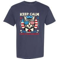 Funny My Cat For President 2024 Political Election Vote 2024 Garment-Dyed Heavyweight T-Shirt