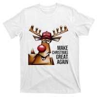 Funny Make Christmas Great Again Reindeer Trump Election Win T-Shirt