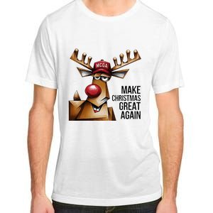 Funny Make Christmas Great Again Reindeer Trump Election Win Adult ChromaSoft Performance T-Shirt