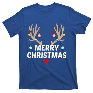 Funny Merry Christmas Reindeer Xmas Gift T-Shirt