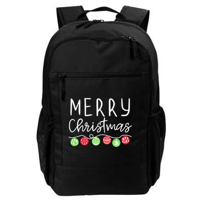 Festive Merry Christmas Happy Holidays For Tank Top Daily Commute Backpack