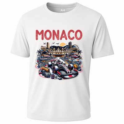 Formula Monaco City Monte Carlo Circuit Racetrack Travel Performance Shirt