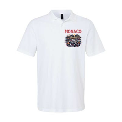 Formula Monaco City Monte Carlo Circuit Racetrack Travel Softstyle Adult Sport Polo