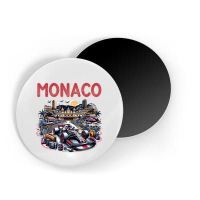 Formula Monaco City Monte Carlo Circuit Racetrack Travel Magnet