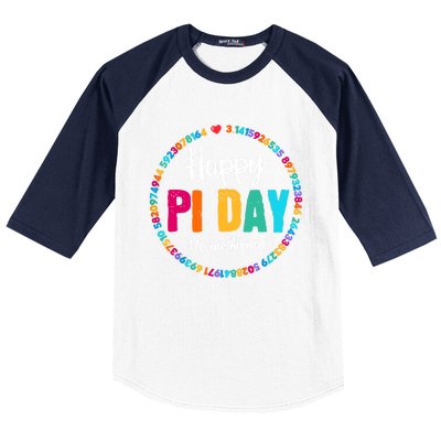 Funny Math Coach Teacher Pi Day Lover Baseball Sleeve Shirt