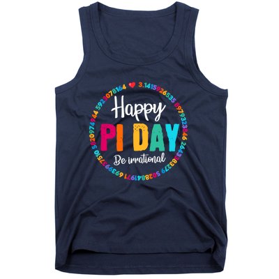 Funny Math Coach Teacher Pi Day Lover Tank Top